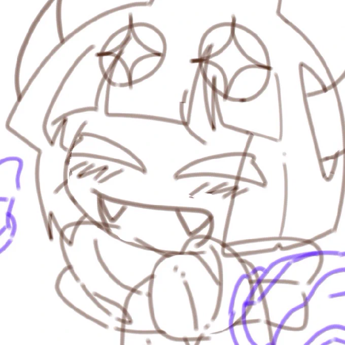 世界一幸せそうなンザくん描いてる 