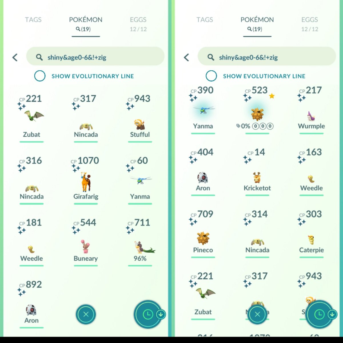 Kuba12664's tweet photo. Podsumowanie #bugoutevent w #PokemonGO 
- 5348 złapanych robaków 🕷️
- 🏅1263 questów (łącznie z tymi na Community Day)
- ✨ 19 shiny 
- 💯 11 hundo 
- 1 nundo (✨)
Niestety oprócz Grafariga wszystko powtórki https://t.co/avrY8l34SA