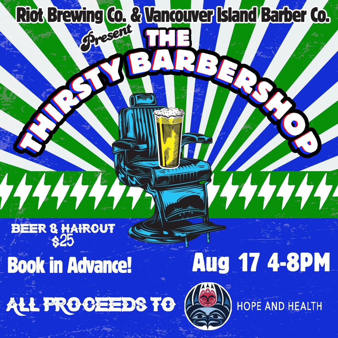 Beer and a haircut!  Tomorrow.