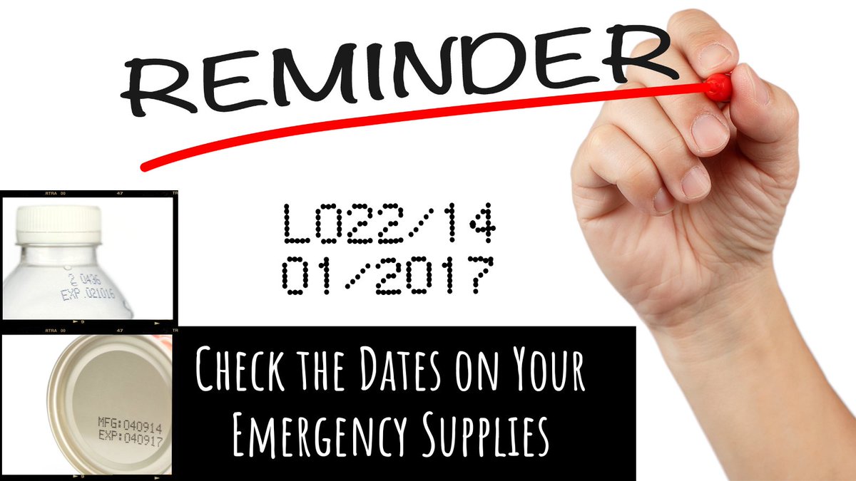 GamePlanExperts's tweet image. Don&apos;t forget to check those dates! Don&apos;t wait until it&apos;s too late.

Be Prepared. Stay Prepared.

#GamePlanExperts #prepping #survival #emergencygear #survivalgear #preppinggear #planahead #beprepared #huntinggear #campinggear #hikinggear