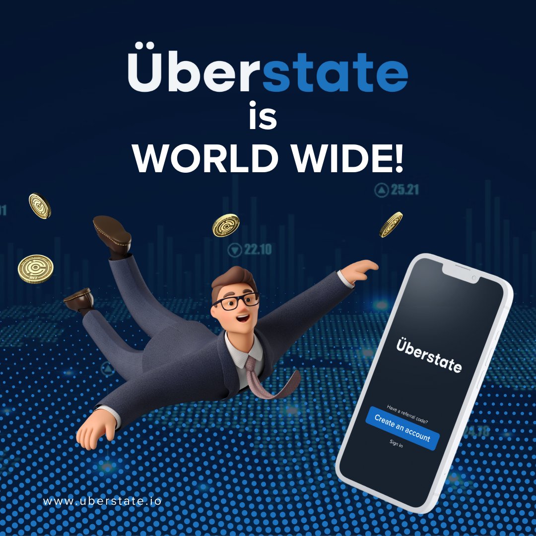 Überstate wallet is now available online!!