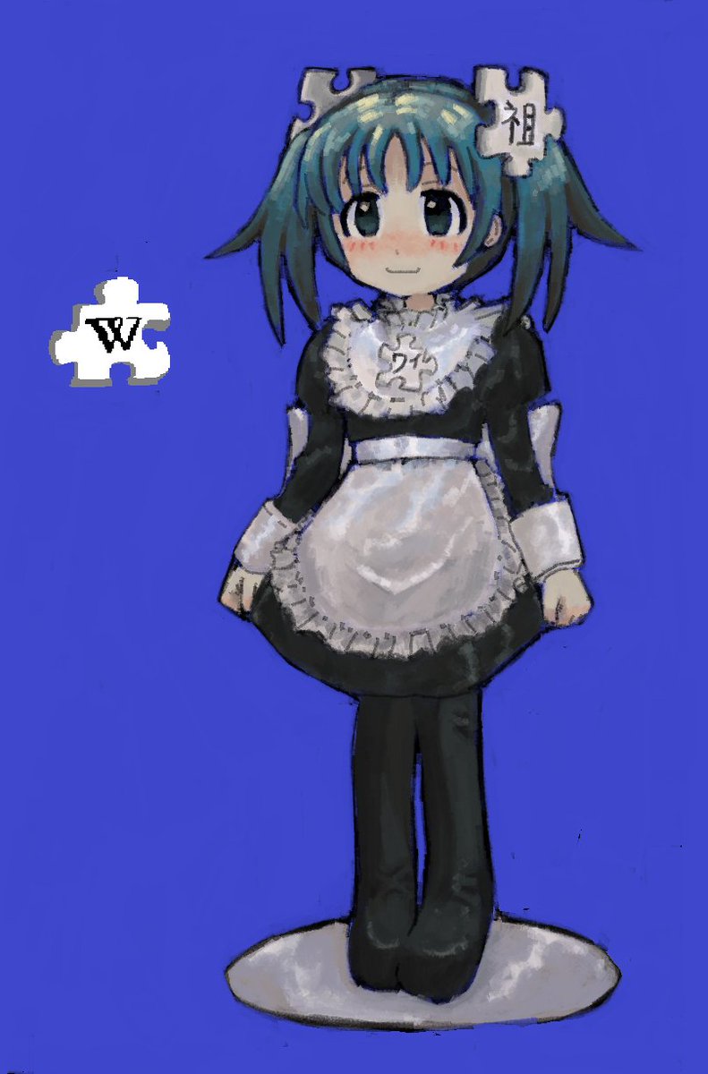 Sunny_Sakana's tweet photo. Rare Wikipe-tan figure https://t.co/nSUcg74GDJ