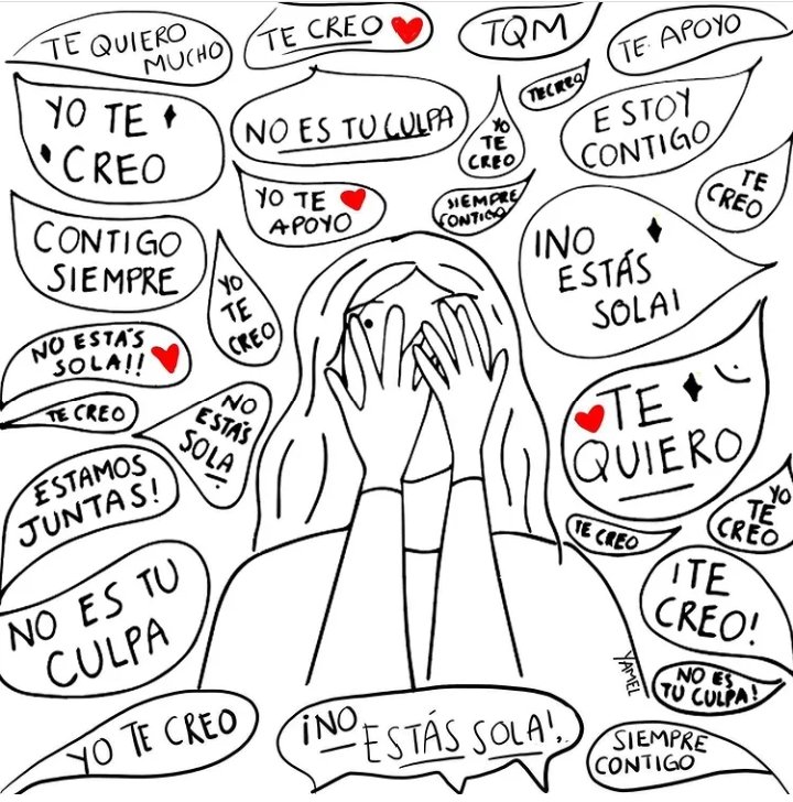 Me han mandado amenazas de muerte y una cantidad inumerable de mensajes de odio.

Pero también MUCHOS externando el apoyo y el amor, así sin conocernos. 

Les dejo este dibujo que hice sobre cómo se siente lanzarse al ruedo.

Gracias.