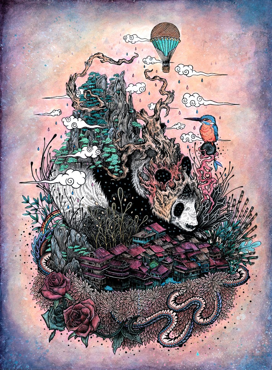 MatMiller_art's tweet photo. Current 1/1's on @foundation 

Bit of a mixed bag but then I am as well 🧙‍♀️🐙🐼 https://t.co/R3gocNNUNZ