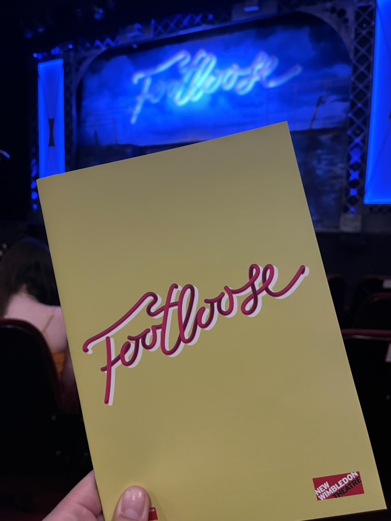 Let’s here it for the boy 🎶 
Tonight we are at <a href="/NewWimbTheatre/">New Wimbledon Theatre</a> to see <a href="/FootlooseTour/">Footloose</a>