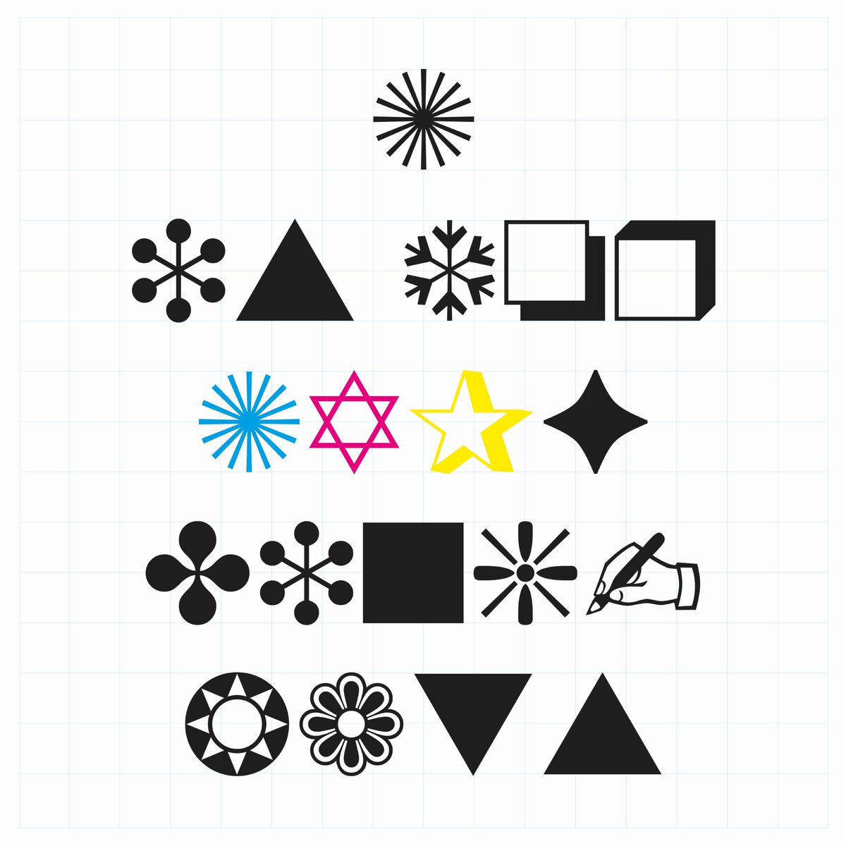 AtoZofTypograp1's tweet photo. A—Z of Typography
Z is for Zapf Dingbats
Typefaces, type design and typographic practice
Weekly updates
#HermannZapf #ZapfDingbats #Zapfino #Dingbats #Alphabet #AtoZ #letterforms #26Letters #Fonts #Type #Typefaces #TypefaceDesign #TypeSpecimen #Typo #Typography #TypographyMatters https://t.co/91Wu3WaklJ