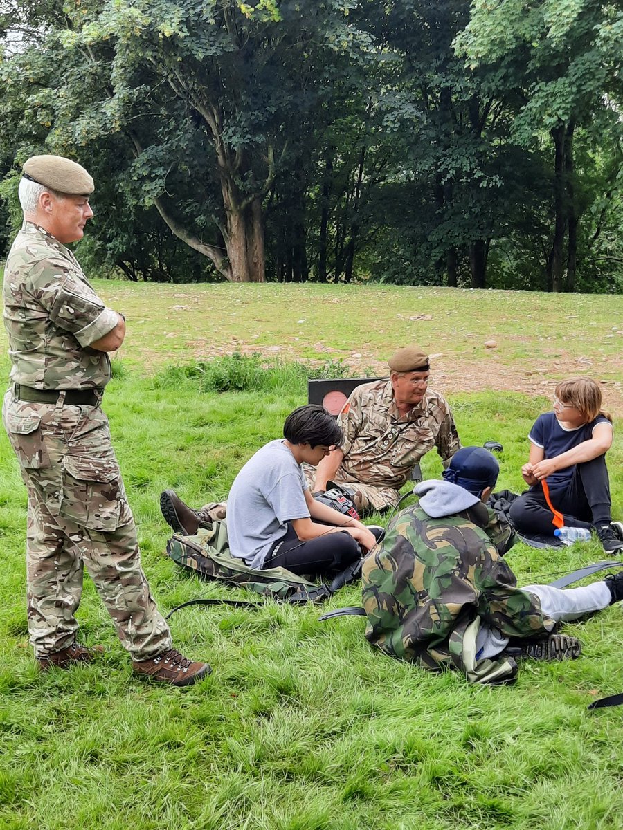 HonColCityNEACF's tweet photo. First visit as Hon Col to City &amp; NE London Sector ACF at their Annual Camp.  I’m in awe of the great work of the CFAVs and hugely impressed by the Cadets enthusiasm.  Great work team.  @adamswa0401 @Cadets_london @apageantmaster https://t.co/l0vgm1c9S1