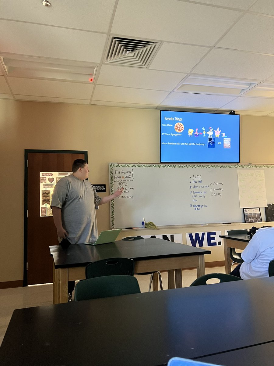MissRisingFFA's tweet photo. Last week students had the opportunity to share a little bit about themselves! I was so proud of their presentation skills! #wonderfulspeakers #FFArocks https://t.co/W6w3ozH3kI