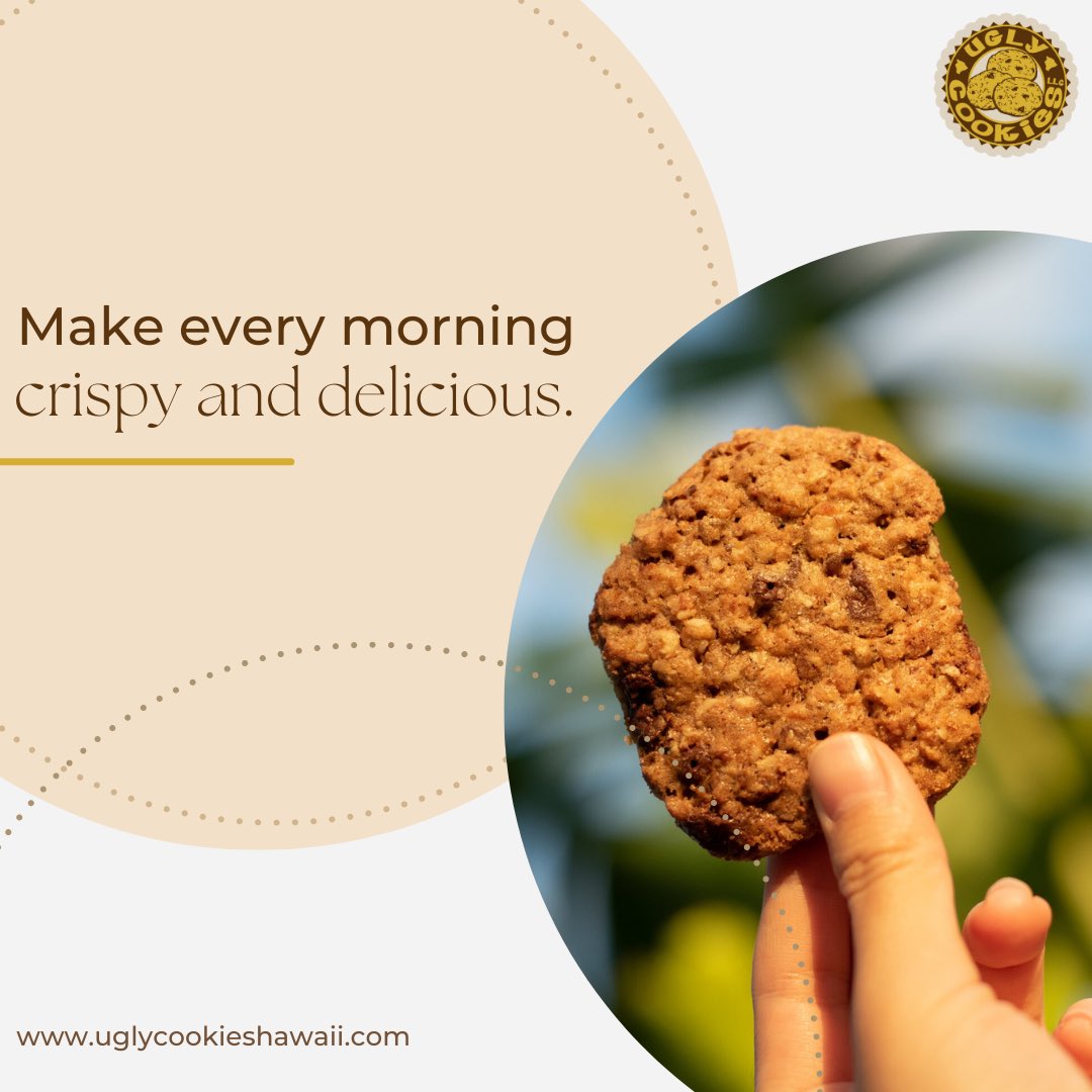 uglycookieshi's tweet photo. Baked with love to taste as sweet as a dream.🍪😍

Order now!
https://t.co/8KARRw7Zy5
-

#deliciousmorning #crispymorning #bigislandhawaii #bigislandofhawaii #bigislandfood #oahuhawaii #hawaii #hawaiifood #bigislandcookies #uglycookies  #uglycookieshawaii https://t.co/QIXjPoZeZc