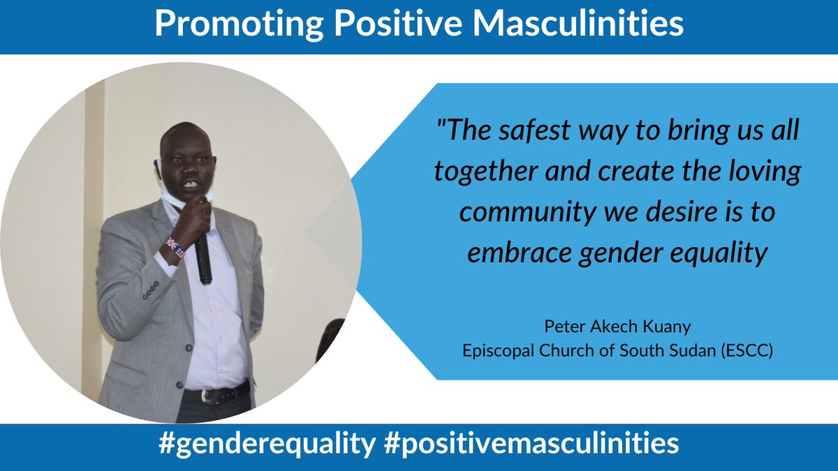'The safest way to bring us all together and create the loving community we desire is to embrace gender equality
#genderequality #positivemasculinities