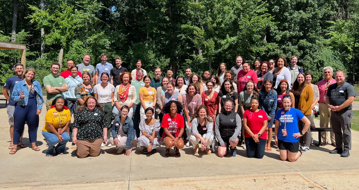 LPSSuperSwift's tweet photo. And we present … -drum roll please- …incoming Fall ‘22  members of our @A2schools world class team - these individuals have answered the call in service to children - We are so grateful &amp; proud! Welcome to #TeamAAPS 👏👏😊👏👏 https://t.co/eEgYpmiB3c