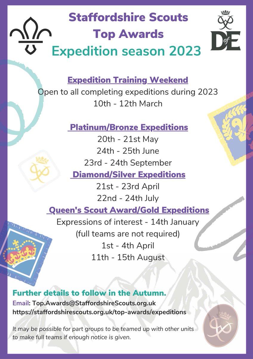 2023's Expedition dates are now available