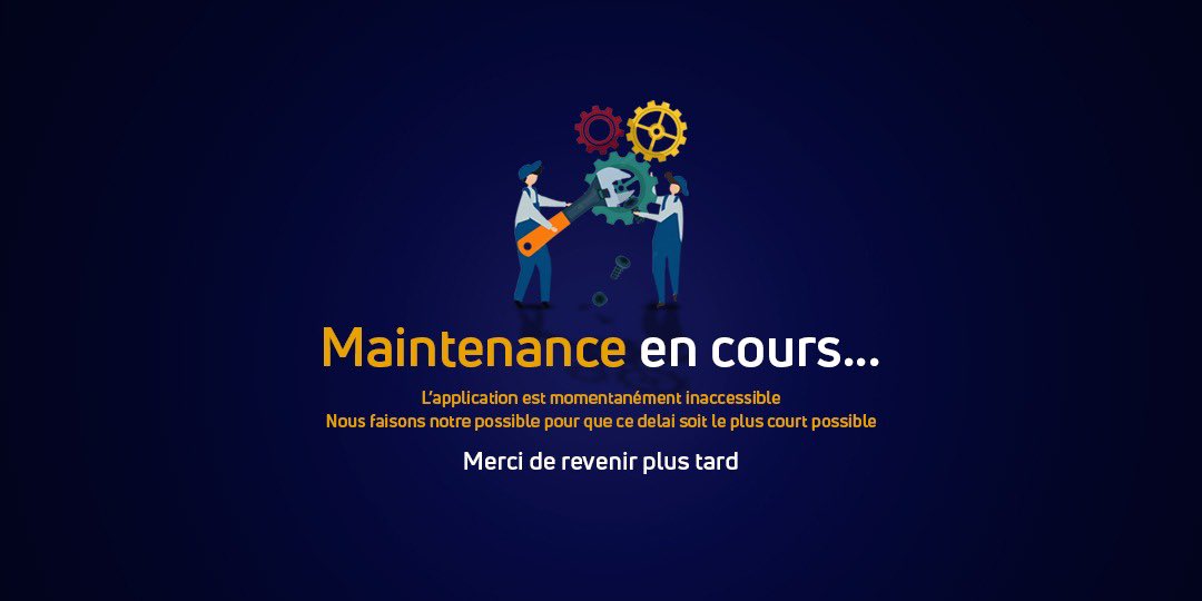 TajiApp's tweet photo. Chers utilisateurs de notre plateforme, la synchronisation de nos serveurs avec celle de Apple [iphone] a débuté ce lundi 15 Août, un dysfonctionnement de notre application mobile peut être remarqué sur certains appareils. Nous nous excusons pour ce désagrément.
Merci https://t.co/wySTAsjZ1I