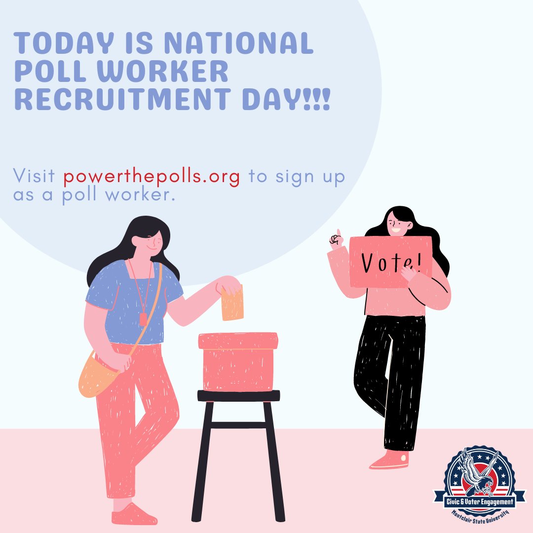 Montclair State U Civic & Voter Engagement tweet media