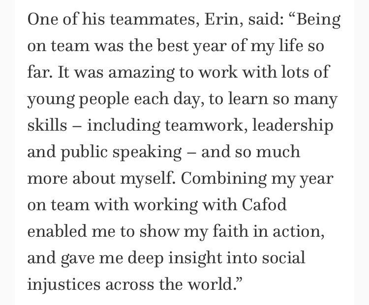 skambalu's tweet photo. Thanks @Father_Dominic for this article in @The_Tablet: https://t.co/BUpuerBJkZ Catholic retreat centres do great work; and we'd love young adults to consider our @CAFOD #StepIntoTheGap year, as mentioned by Erin. ๐คฉ๐๐ Find out more here: https://t.co/siZHIatKFL https://t.co/dxqBtRctAF