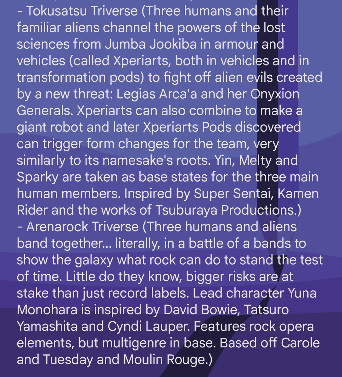 dbarenzu626's tweet photo. ...So walking today brought ideas for @Stitch_Triverse. And a fair few of them at that!

Team Skyrunner was initially just an adopt team idea from 2020, but it, like all of these, are open to being adopted fully or collaborated on. All for the fun of expanding Triverse! 👀✨ https://t.co/HRrIdg26YK