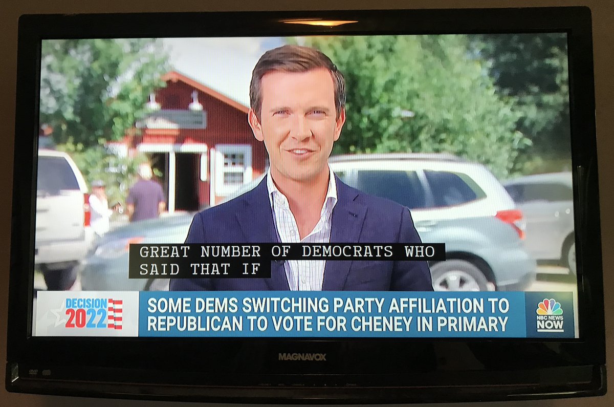 JacksonHoleNews's tweet photo. If it feels like news crews are swarming the valley, that's because they are. The race for #Wyoming's House of Representatives seat has garnered national attention, with news crews spotted from CNN, BBC, ABC and AP. For the local angle https://t.co/bJDrFAzQxp
#2022primary #cheney https://t.co/0whDyoTutj