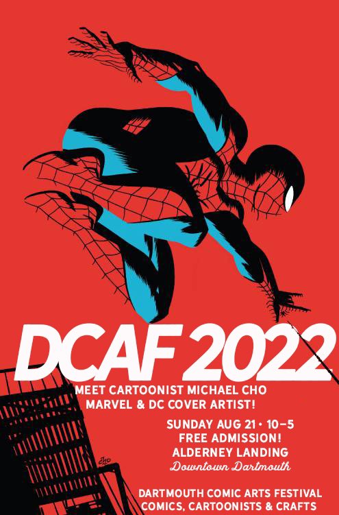 Michael_Cho's tweet photo. I’m happy to be making my first appearance at the Dartmouth Comic Arts Festival in over 5 years this Sunday, thanks to my good friends at @strangeadventrz .  If you’re in the area, come on by! https://t.co/QpRXFUpMH7