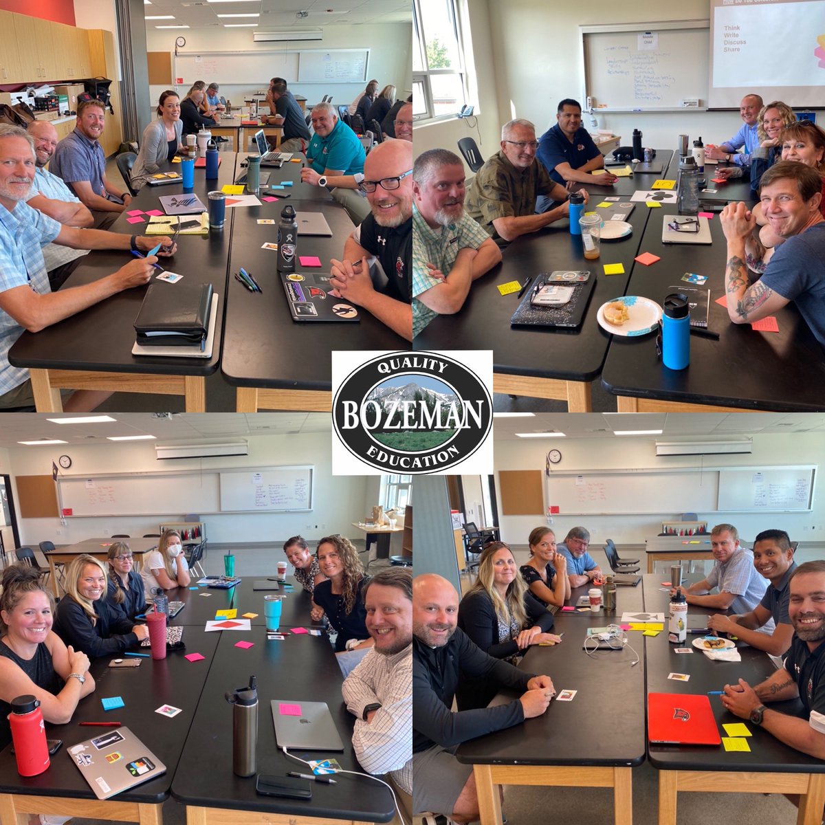 Grateful to spend the day discussing leadership and learning with our amazing admin team. Focused on Learning, Collaboration, and Results! #BSD7