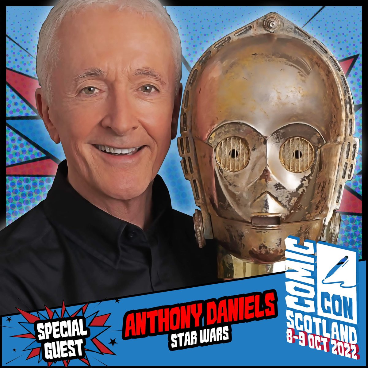 ftlofancon's tweet photo. A very rare outing for Mr Daniels @AnthonyDaniels in Edinburgh! Buy your autograph and photograph tickets to meet Anthony here https://t.co/IupxkjbghP https://t.co/7AyHjAt6ha