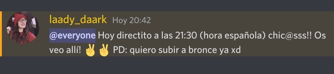 laady_daark's tweet photo. Os veo a las 21:30 señoras y señores! ✌️💜 https://t.co/SNhiuY02vN
