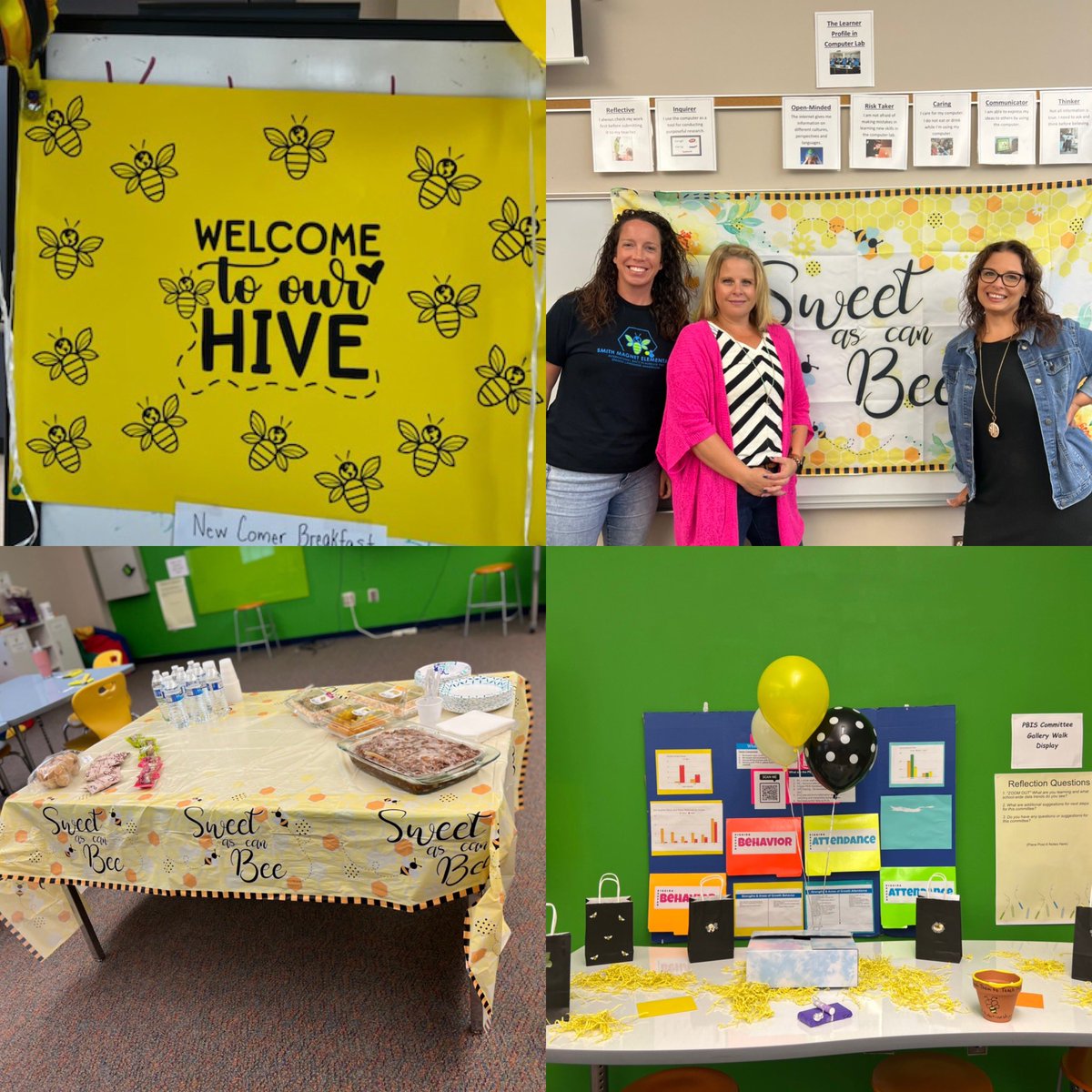 stacyawilliams2's tweet photo. Today we welcomed our "Newcomers" to our Smith Magnet family. We met our building buddies and enjoyed yummy treats! @smithmagnetes #buildingbuddies #wearefamily #thriveinthehive https://t.co/6hyfdJKzhF