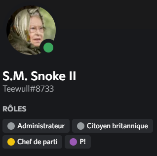 GeorgesDelos's tweet photo. Le #PDSM condamne l'usurpation d'identité de la part de @realMarkTeewull, volant l'identité de la Reine pour promouvoir l'infâme idée républicaine! Personne ne devrait prendre l'identité d'autrui c'est pourquoi nous proposerons une loi interdisant l'usurpation d'identité! https://t.co/cc8WMQwEF3