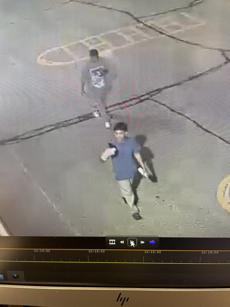 OfcHobbs's tweet photo. I would like to speak to the two individuals pictured below. If you know who they are, please send me a message through Twitter or contact the @BellevuePolice #bpd https://t.co/frDPvyidkW