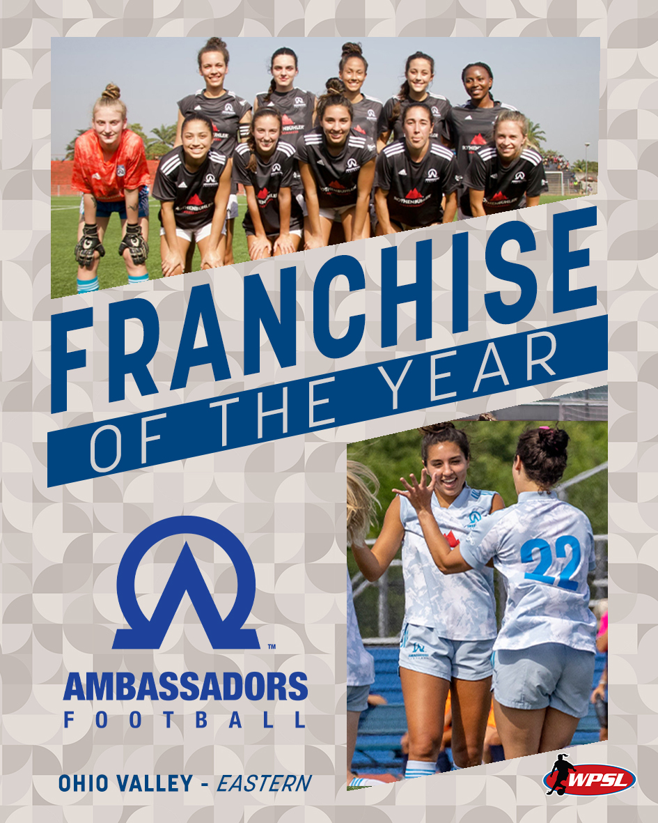 The 2022 #BestofWPSL Awards 🏅 continue with the Central Region's Franchises of the Year, presented by Wilson Cadillac.

Congratulations to the winners in the Ohio Valley Conferences, <a href="/fcdayton/">FC Dayton</a> (Western Division) and <a href="/Ambassadors_FC/">Ambassadors FC - CLE</a> (Eastern Division)! 👏👏

#HerGame