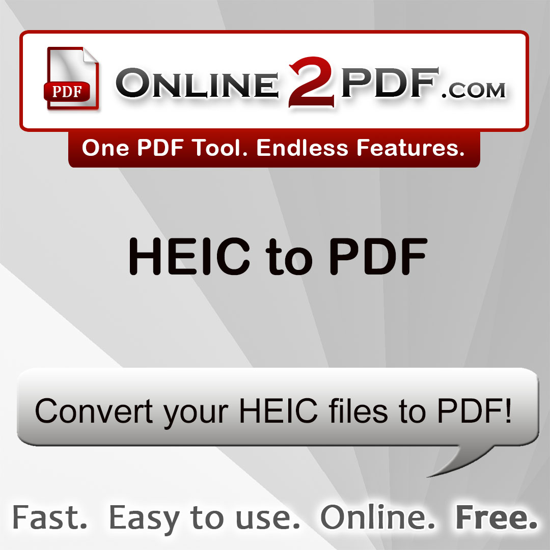 Online2PDF's tweet photo. Did you already know? You can easily change your .heic files to PDF with #online2pdf 
Simply click the following link: https://t.co/38biNMQD3z
#online2pdf #heic #pdf #images https://t.co/rqSi8rGOq1