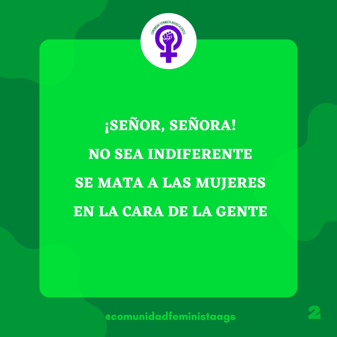 ComFeministaAgs's tweet photo. En la comunidad feminista de Aguascalientes manifestamos nuestro repudio en contra de la iniciativa de ley para "regular" las marchas en Aguascalientes, denominada "Ley de Manifestaciones Públicas de Aguascalientes" 🧵
#Aguascalientes
#Manifestación
#AguascalientesRepresor https://t.co/bHcIz2AZfP