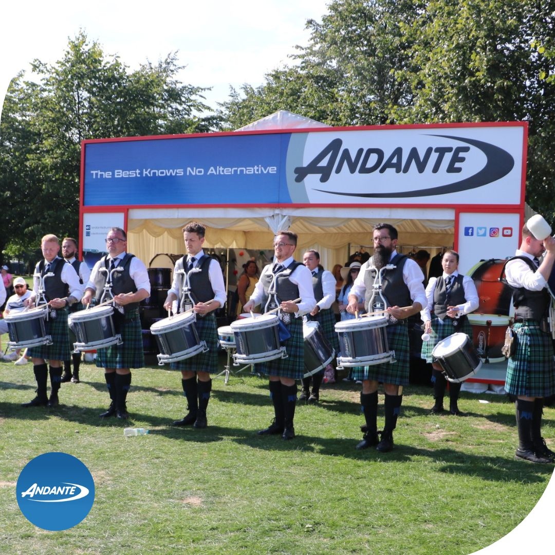 AndanteDrums's tweet photo. Congratulations to 'Inveraray & District Pipe Band' - Scotland, crowned grade 1 Champion of Champions 2022 at last Saturdays event, held in Glasgow Green.
#championofchampions #Idpb #pipebandlife #andantedrums #andantedrumsofficial https://t.co/f263wE8WoF