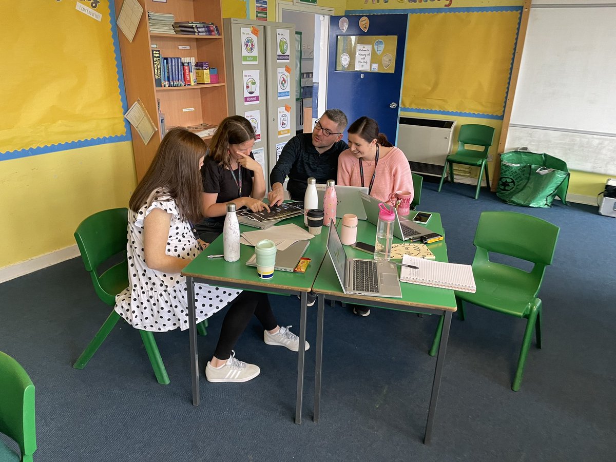 The Neilston team hard at work today and excited to embark on our #improvingourschools journey @WP_IOC #professionallearning #leadershipoflearning