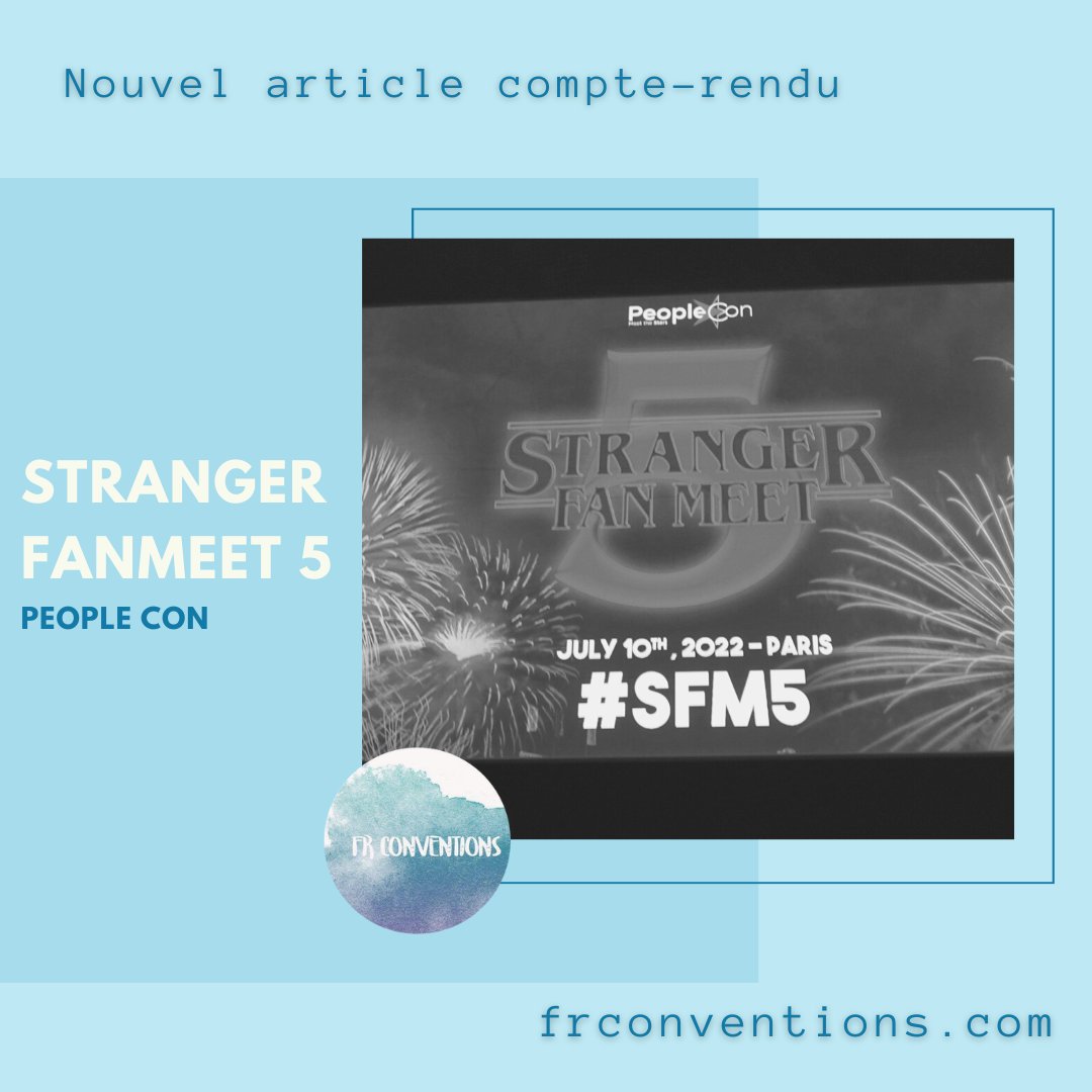 FrConventions's tweet photo. 🚲 Il y a un peu plus d’un mois, nous étions au #SFM5 de @peoplecons, à la rencontre de Millie Bobby Brown, Raphael Luce &amp; Noah Schnapp. Découvrez notre article récap de cet événement ! 👇
https://t.co/JZzNtZ1Fb6 https://t.co/8AzUpffDga