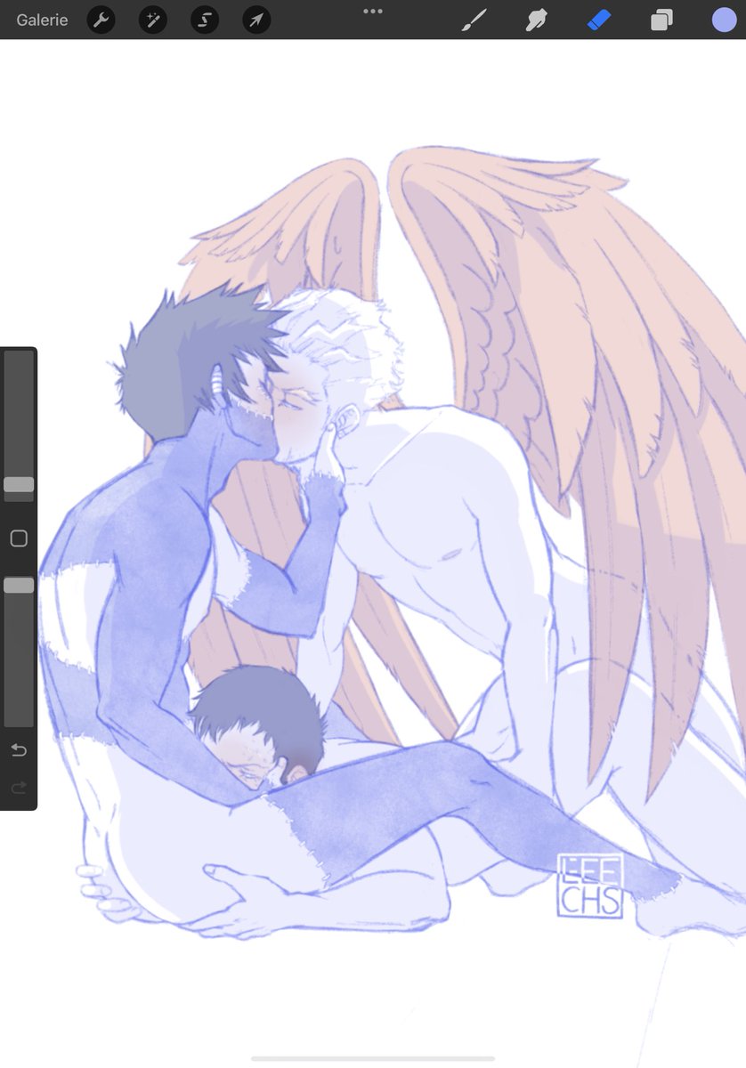 leeechs's tweet photo. poll winner overdabihawks

- NSFW -

repurposed an old spitroasting sketch from kinktober 2020 hehe https://t.co/0beutQggsz