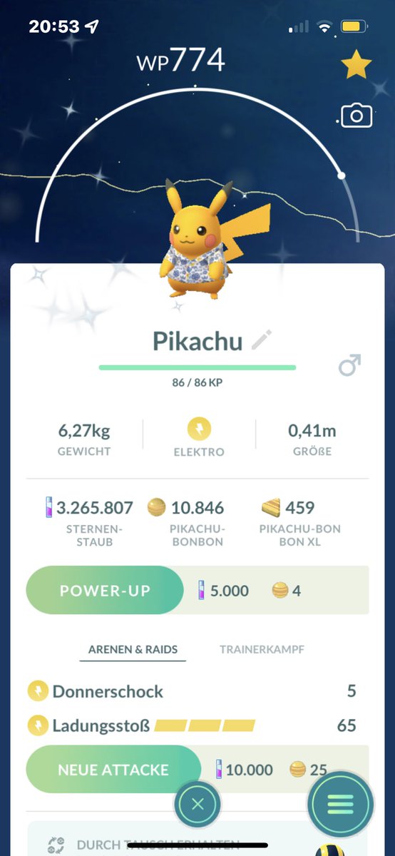 fettfinger_joe's tweet photo. 🤩🫶🏼🥰 #pikapika #pokemongo #pokemon #pogo #shiny #nice #pikapikachu #trade https://t.co/lxfg5UhsQY