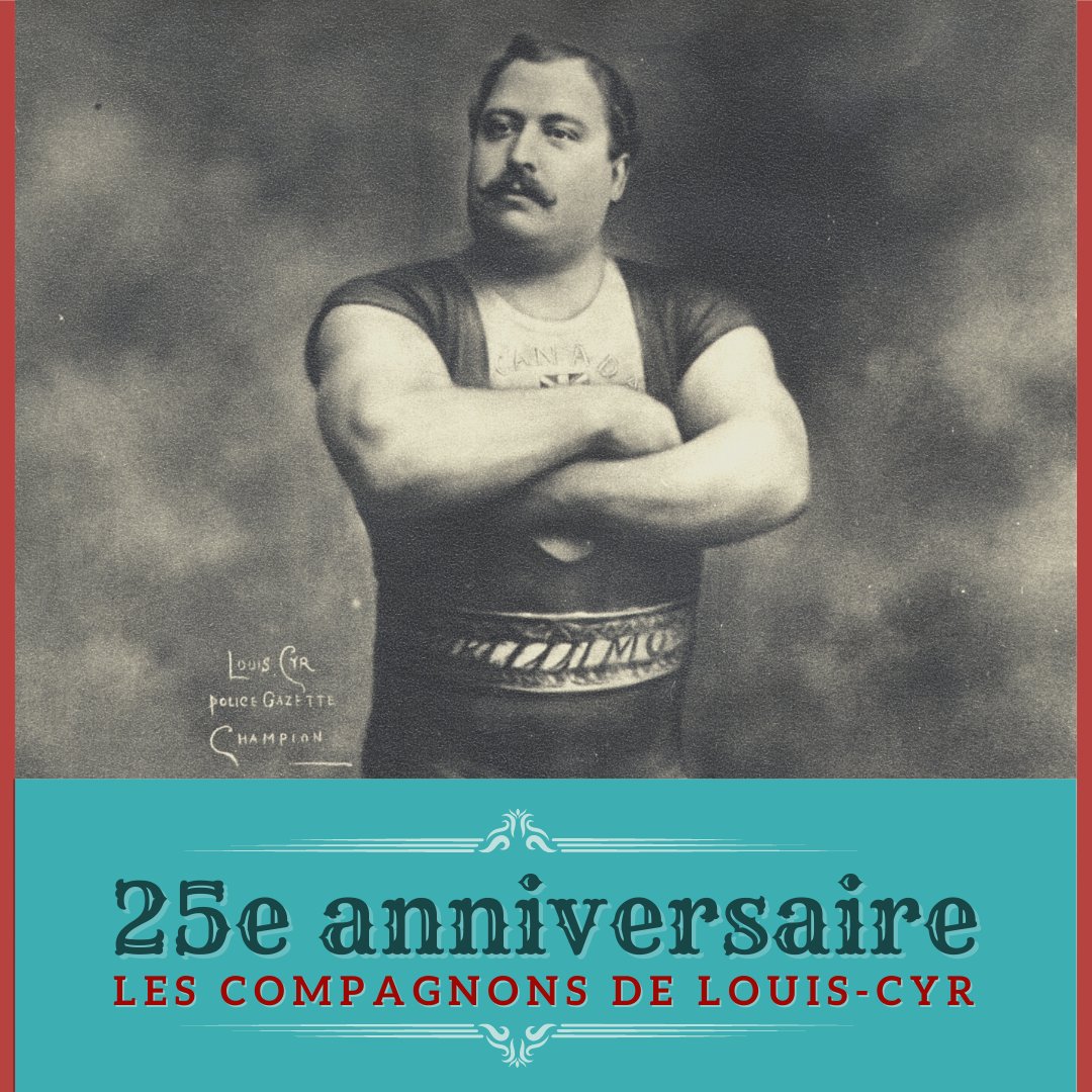 MaisonLouisCyr's tweet photo. COMMUNIQUÉ - Un souper bénéfice pour les 25 ans des Compagnons de Louis Cyr - https://t.co/FHPDsdc437 https://t.co/udgnF17m7w