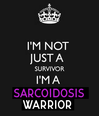 We are warriors!
💜VISIT OUR WEBSITE!!!!
purpledocumentary.com 

#sarcoidosis #documentary #sarcoidosisawareness #sarcoidosisdisease #medicaldocumentary #SickNotWeak #invisibleillnessawareness #sarcoidosiswarrior