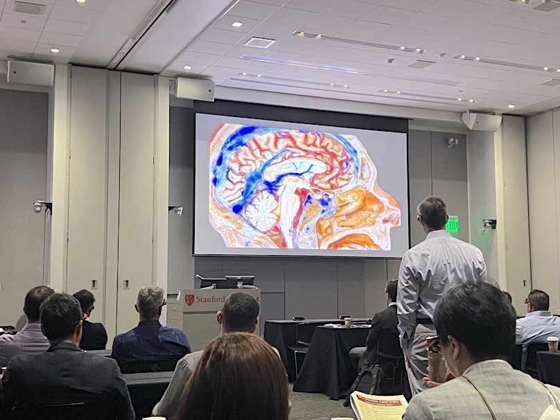 StanfordNsurg's tweet photo. Last week, Stanford Skull Based Surgeons held a Endoscopic Endonasal Skull Base Surgery Hands-On Course. It was an amazing experience that consisted of hands-on dissection using state-of-the-art endoscopic equipment and live surgery! @drjfm_stanford @zarapatel_md @StanfordOHNS https://t.co/5J4ocaNUZT
