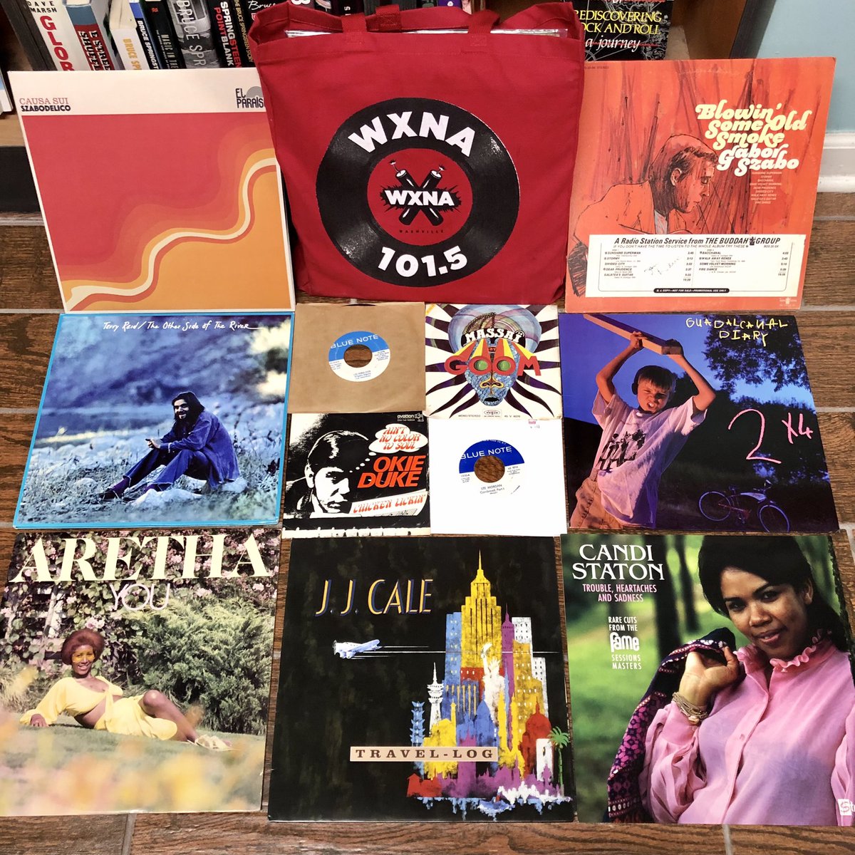 thedoyledavis's tweet photo. On today’s #GroovyPotential I’m spinning 100% new records acquired on trip to New Orleans last week. All kinds of groovy goodness! 5pm on #WXNA 101.5 FM in Nashville, https://t.co/fPwWbaeor3 everywhere #peoplepoweredradio https://t.co/4yfEwWrD3k