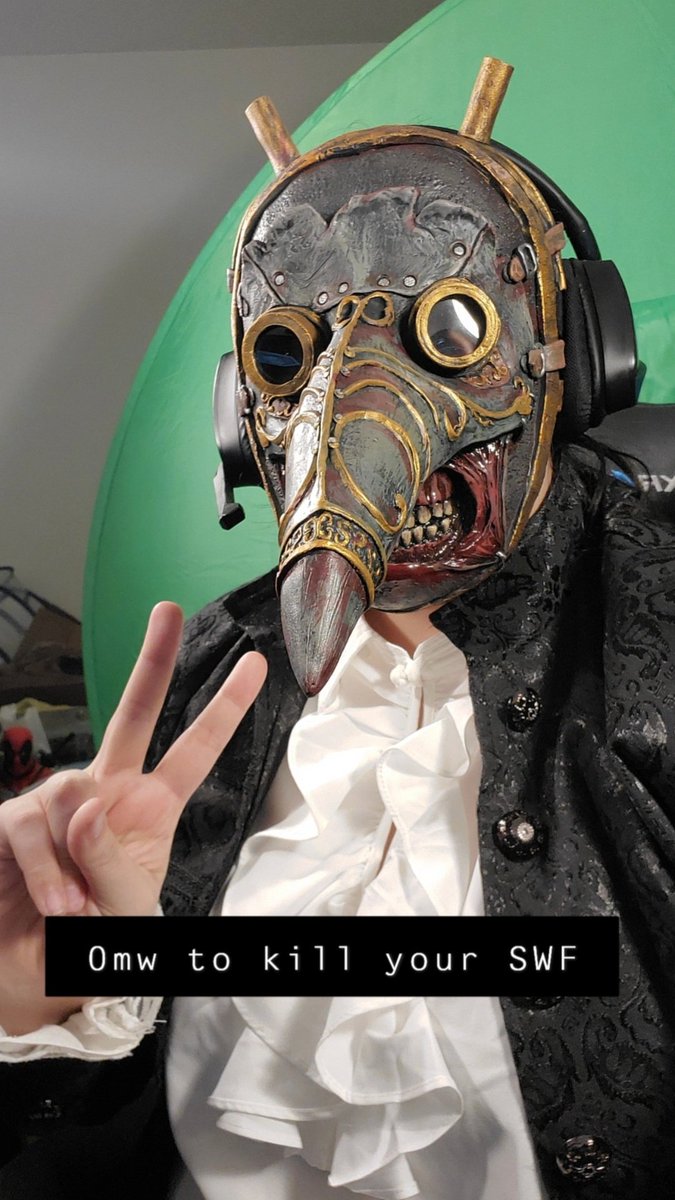ItsMasonXL's tweet photo. I miss wearing my doctor cosplay. Someday I'll get to rock it at a con. ๐ฉ maybe my Dwight cosplay too.
--
#dbdcosplay #dbddoctor #intothefog #DeadbyDaylight #DeadbyDaylgiht https://t.co/gocybQ8dMN