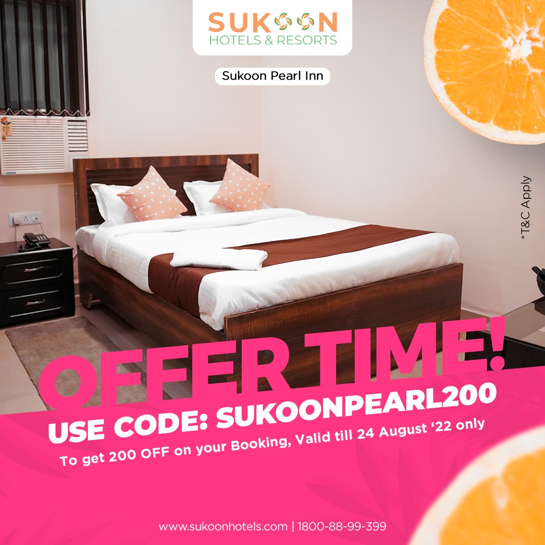 sukoonhotels's tweet photo. Offer time!!
 Use code "SUKOONPEARL200" and avail 200 off on your booking.
Hurry!! Valid till 24th August only

Website : https://t.co/xexBQaPUdt

#sukoon #sukoonhotels #sukoonhotelsandresorts #hotels #wedding #weddingday #hospitality #hotelindustry #hospitalityindustry #jabalpur https://t.co/1o2j4NU0rT