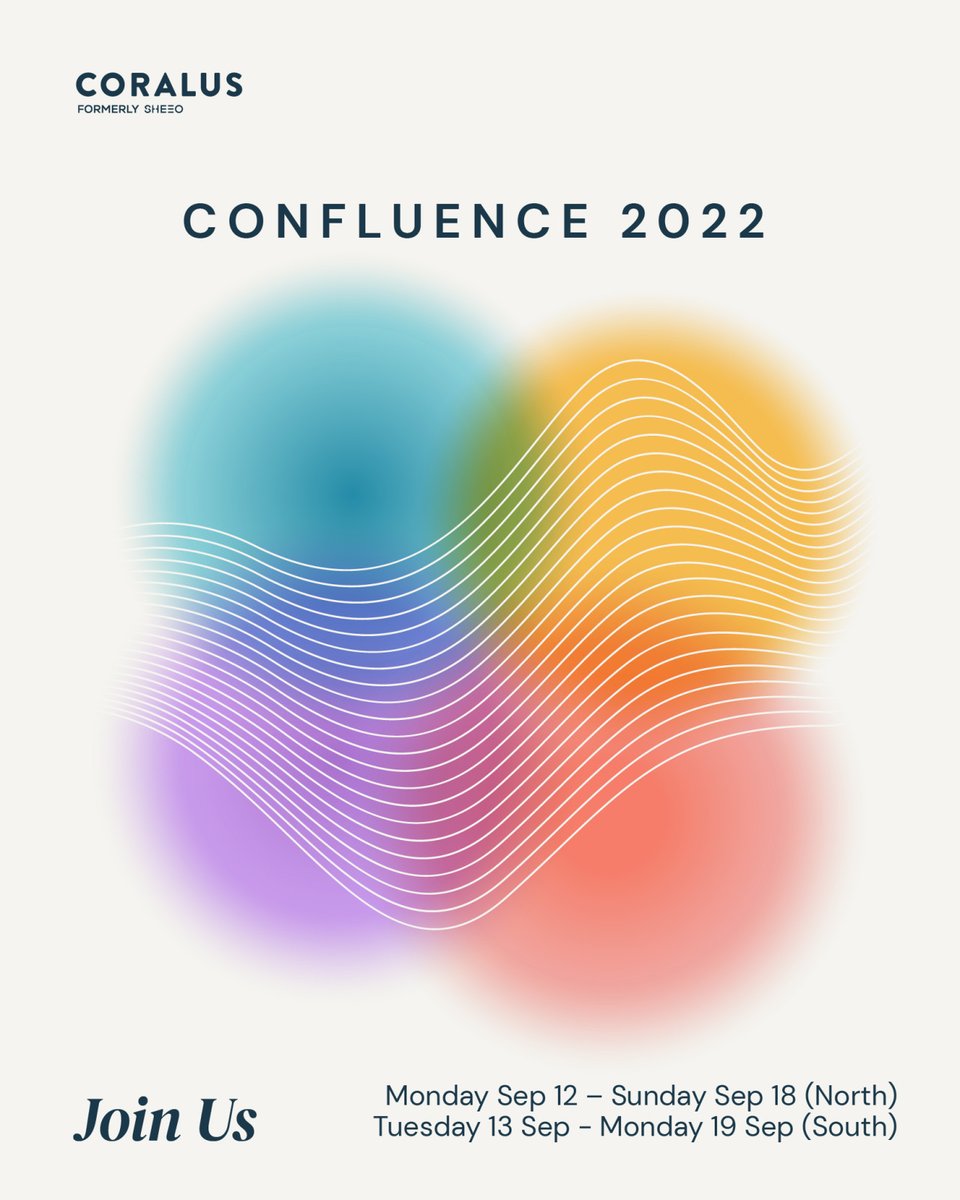Reimagine. Reconnect. Regenerate.Experience what it's like to be part of a diverse, supportive, global community at the Coralus Confluence. All sessions are open and free to attend. Spread the word and invite women + non-binary folks in your networks.

➡️ confluence.coralus.world/dl/home?utm_ca…