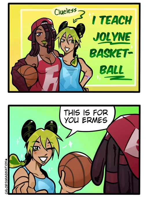 She ain't ballin 