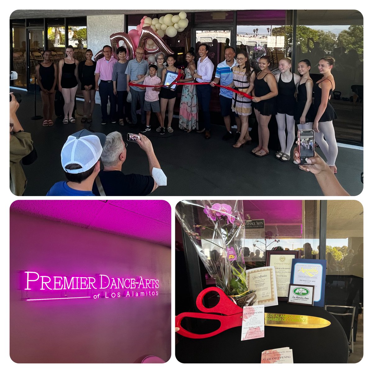 SenJanetNguyen's tweet photo. Congratulations to Premier Dance Arts of Los Alamitos on your grand opening ceremony! Thank you for bringing dance classes & more to our community. If you’re looking for dance classes in an NYC style studio, you can find them at 4322 Katella Ave, Los Alamitos.
#Dance #72AD https://t.co/MaP8qsK0DM