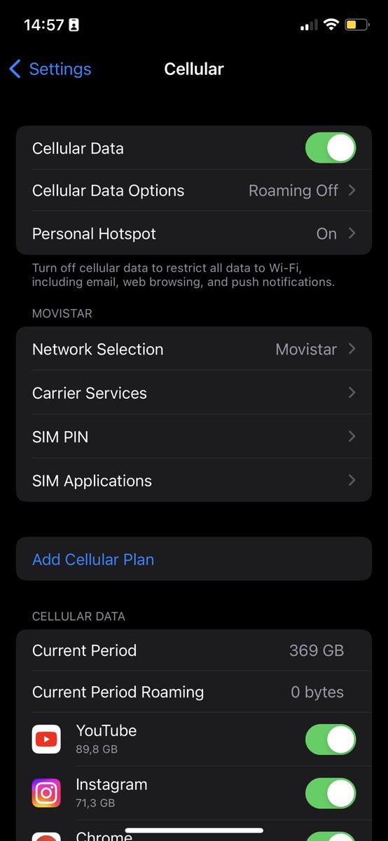 rnzbondanzap's tweet photo. @MovistarChile como puedo agregar la información de mi plan a un #iphone12 ? https://t.co/ayNaw0UIzb