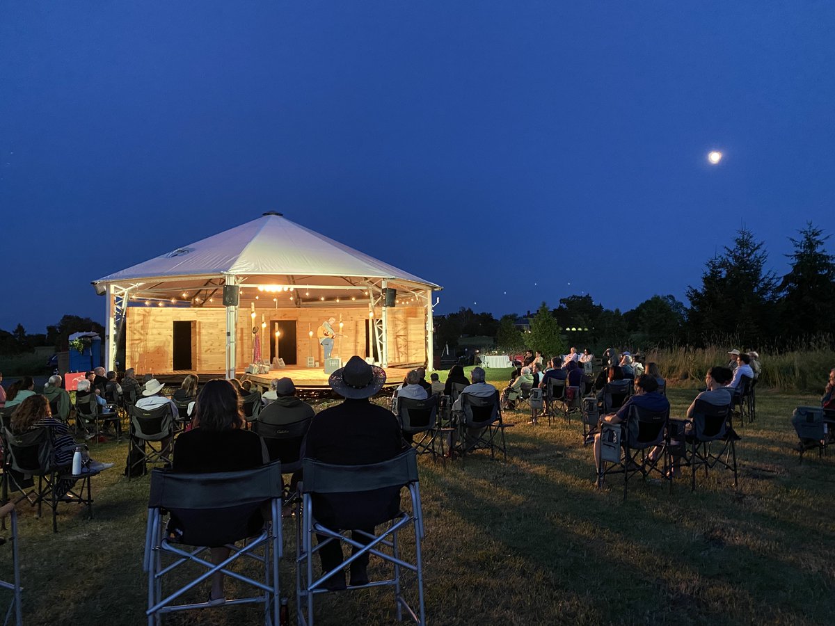Don't let summer end without watching theatre under the stars at the Outdoor Pavilion at The Eddie.
"Beyond the Sea" a romantic comedy by Kristen da Silva, featuring Jane Spence and Jeffrey Wetsch plays August 24 to September 4th.
festivalplayers.ca/beyond-the-sea