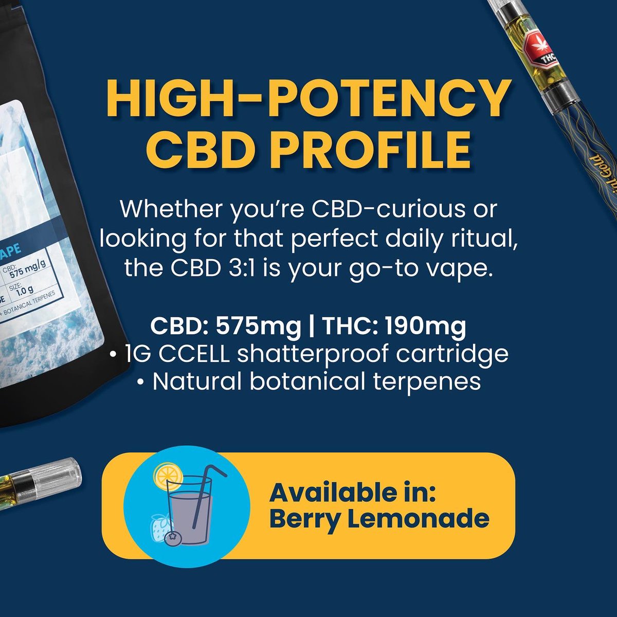 GlacialGold's tweet photo. DROPPING LATE AUGUST: Our new CBD 3:1 Vape cart in our best-selling flavour, 🍓Berry Lemonade🍹! Ideal for end-of-summer excursions or lazy days at home.

BC Retailers: Look for it in BCLDB Wholesale!

BC Consumers: Ask your local retailer when they'll start carrying this one! https://t.co/cwcsJwPC01