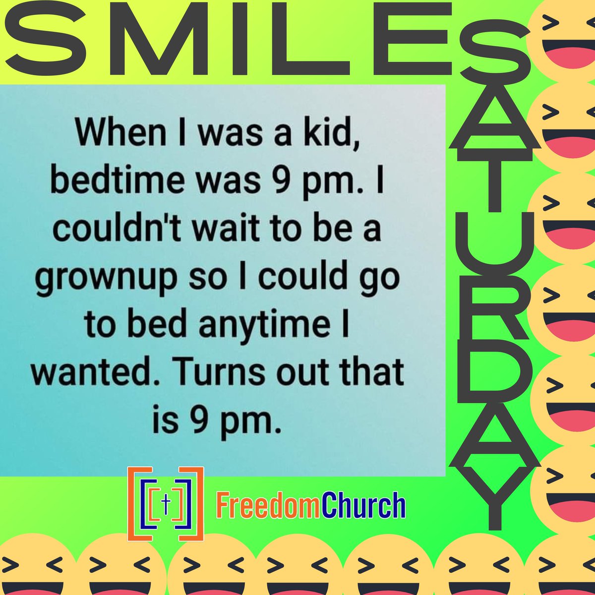 MyFreedomStory's tweet photo. Sad but true! lol   #SmileSaturday #MyFreedomStory #FreedomChurch #NoblesvilleIN https://t.co/nw3lKRX7bk