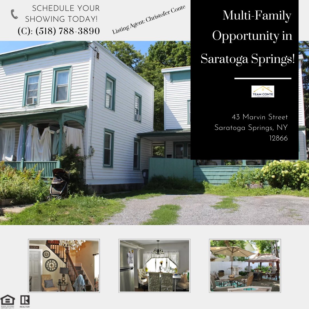 Christoferconte's tweet photo. Looking for an affordable place in the height of Saratoga Springs, NY? You're in the right spot! Call today. 
#saratogaspringsny #upstateny #forsale #apartmentsforsale https://t.co/dOGXzG8BZJ